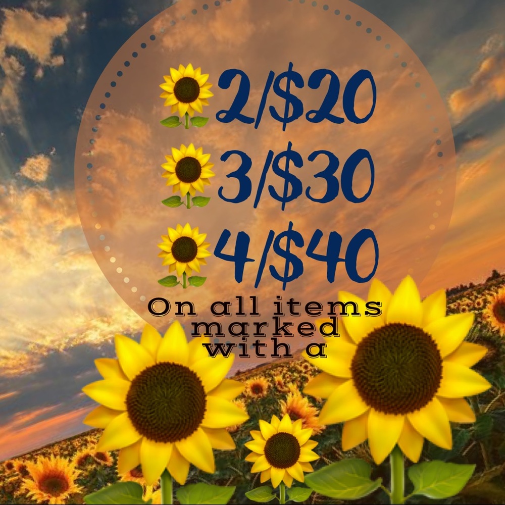 🌻::: 2/$20::3/$30::4/$40 :::🌻